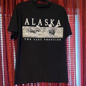 Alaska Black Graphic T-Shirt